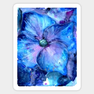 Hydrangea Sticker